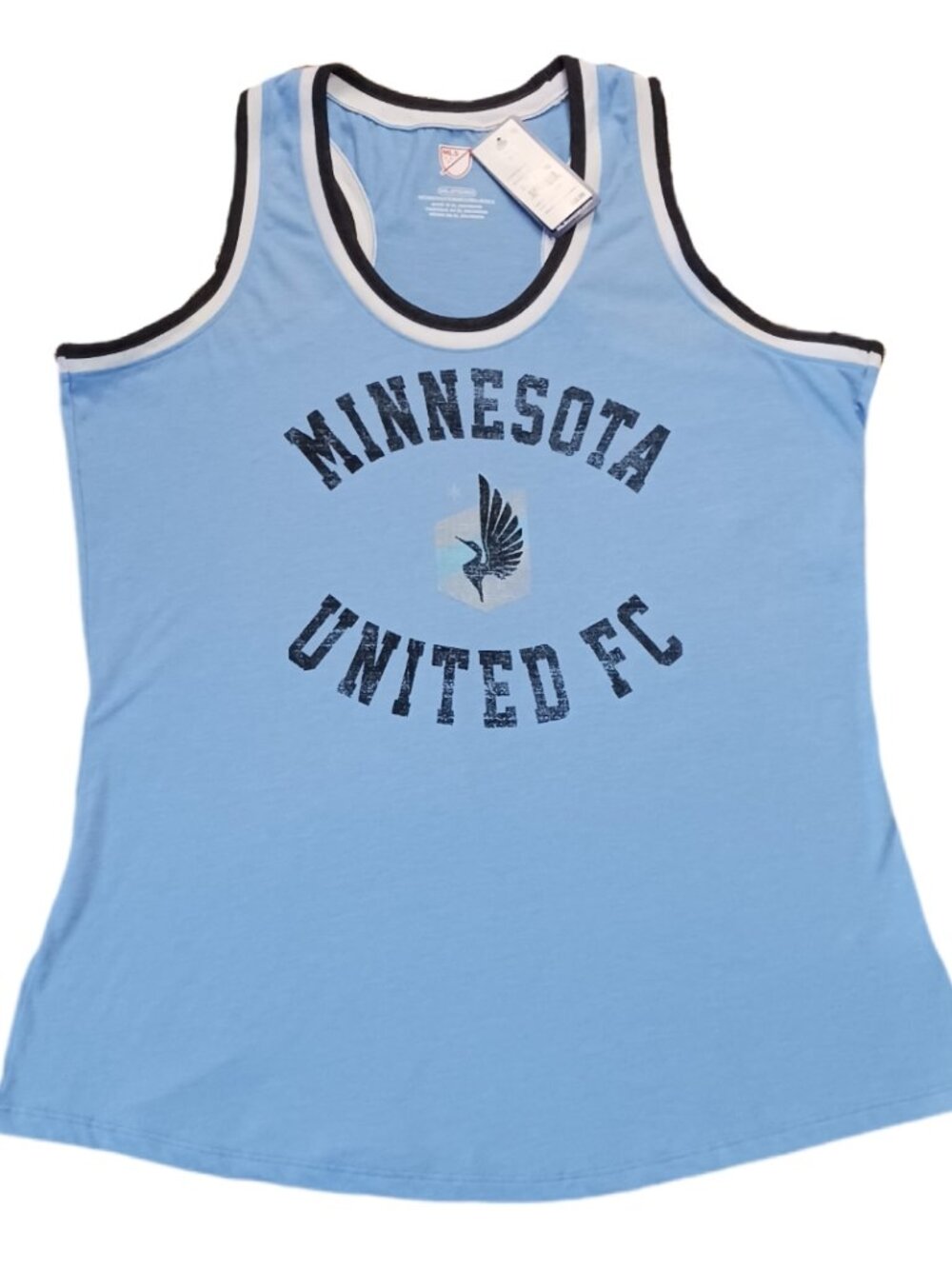 Minnesota United FC Womens Size XXL Blue Tank Top Sleeveless Shirt MLS 2XL